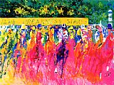 Leroy Neiman Famous Paintings - 125th Preakness Stakes
